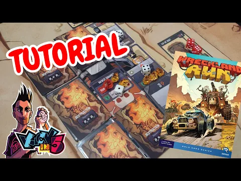 Wreckland Run Tutorial - Kick in 5 Español