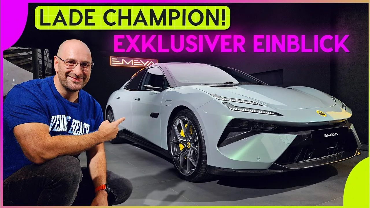 Lotus Emeya: Luft wird dünn für Tesla aber für Porsche auch