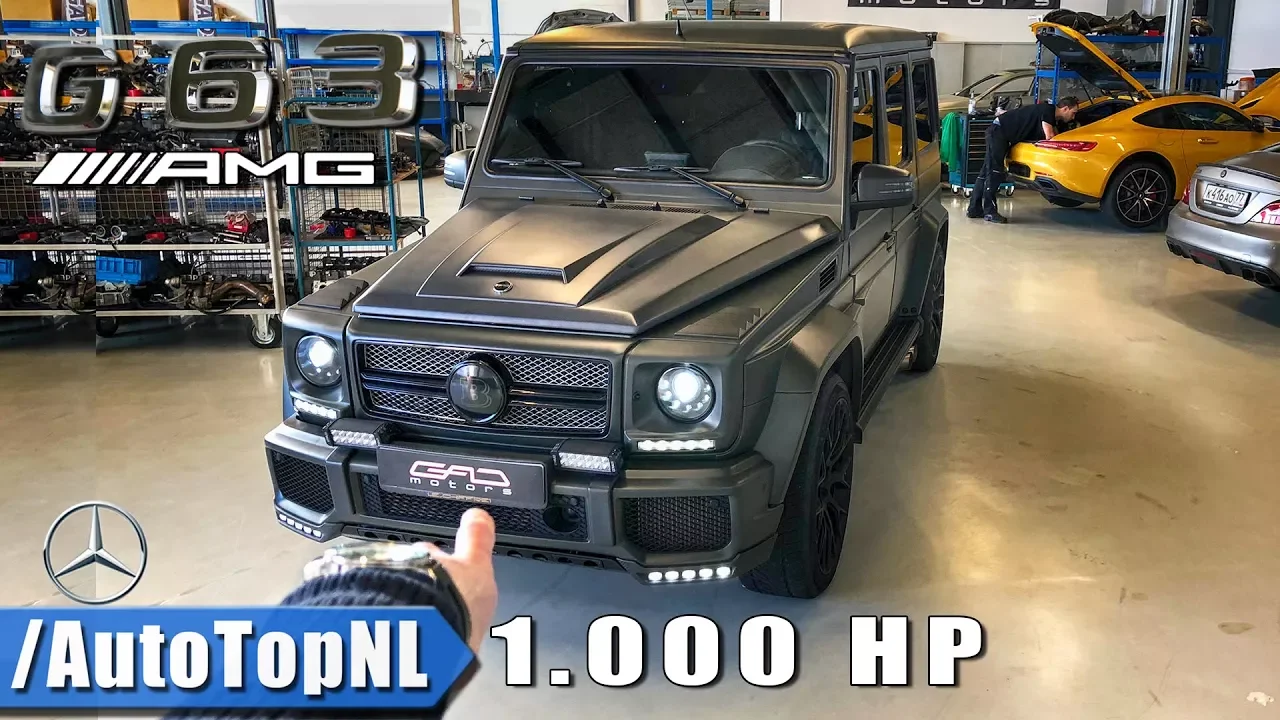 1000HP Mercedes G63 AMG GAD Motors REVIEW POV Test Drive | FASTEST G CLASS IN THE WORLD by AutoTopNL