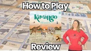 Kavango Board Game Overview | Card Drafting, Tableau Building, and Stunning Artwork! (Review Copy)