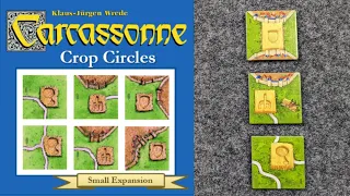 WHAT'S NEW Carcassonne The Crop Circles mini-expansion, plus PLAYTHROUGH and RANKING