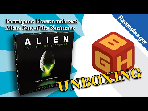 Boardgame Heaven Unboxing 147: Alien: Fate of the Nostromo (Ravensburger)