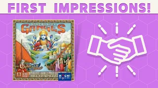 Rajas of the Ganges: The Dice Charmers - First Impressions!