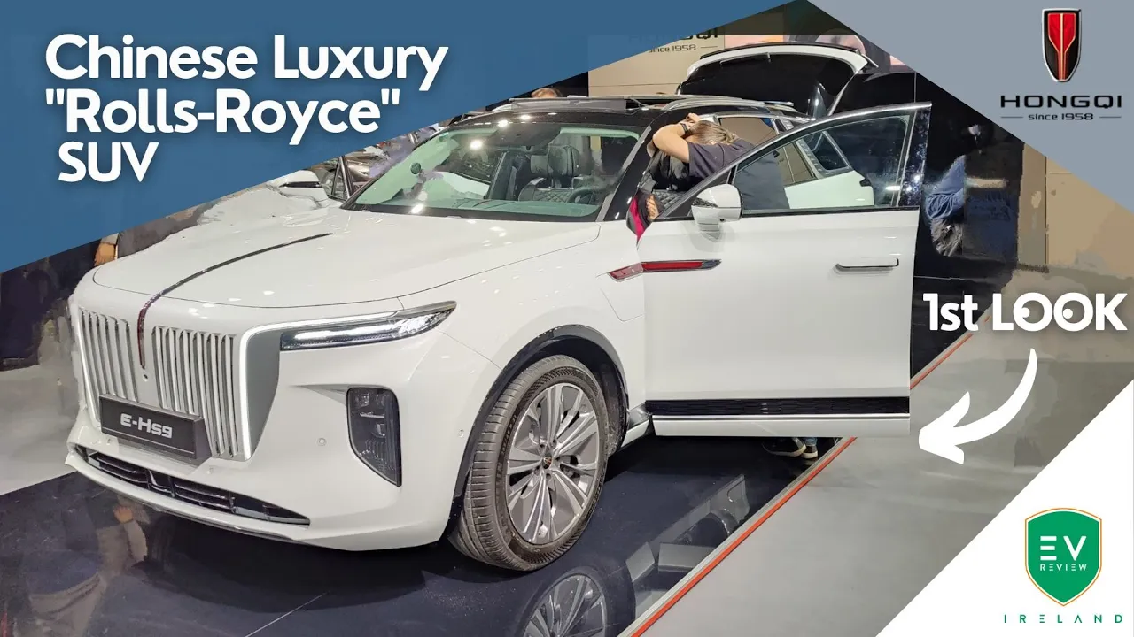 HONGQI E-HS9 - 1st Look at this Luxury Chinese SUV