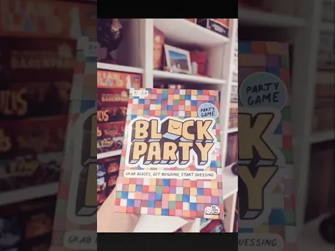 When Board Game Night Turns Into Bad Pixel Art #shorts #blockparty #boardgames