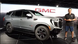 Is the NEW 2025 GMC Yukon AT4 Ultimate a better SUV than a Jeep Grand Wagoneer?