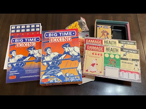 Big Time Boxing (Pungo Games) - Unbox & First Look
