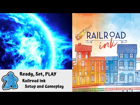 Ready, Set, PLAY - Railroad Ink Setup and Gameplay