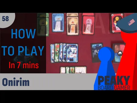 Onirim board game - How to play Video - Peaky Boardgamer