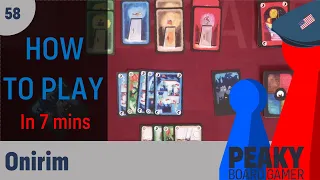Onirim board game - How to play Video - Peaky Boardgamer