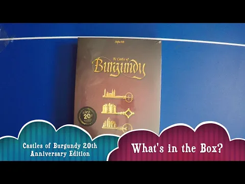 What's in the Box? - Castles of Burgundy 20th Anniversary Ed