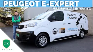 PEUGEOT e-Expert Electric Van - Full Review & Owner Interview