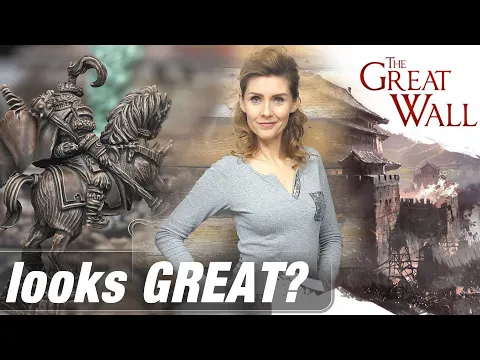 The Great Wall - Detailed Unboxing ( On Table High Quality 4k )
