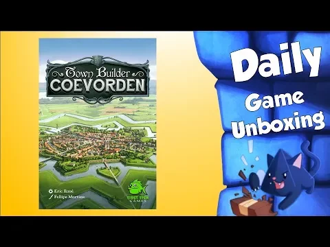 Daily Game Unboxing - Town Builder Coevorden