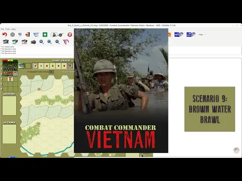 Combat Commander: Vietnam - Scenario 9: Brown Water Brawl