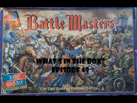What's In the box? Ep49 Battle Masters 1992 Unboxing unplayed copy
