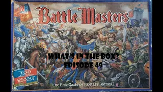 What's In the box? Ep49 Battle Masters 1992 Unboxing unplayed copy