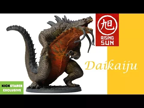 Rising Sun Painting: Daikaiju