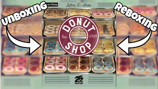 Unboxing & Reboxing Of Donut Shop From 25th Century Games - 3D Gaming Elements!