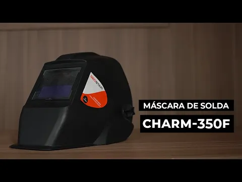 Máscara de Solda Automática Charm-350F Din 11 Fixo Geostar