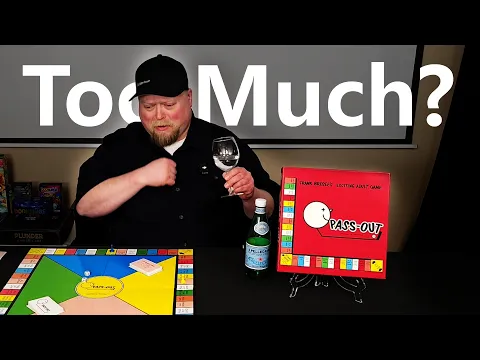 Pass-Out Board Game Review - Plus Solo Play! #boardgames