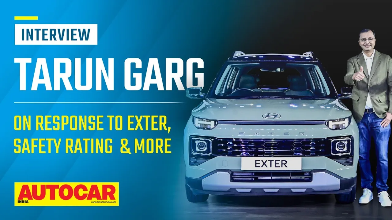 Tarun Garg on the Hyundai Exter response, safety, turbo models and more | Interview | Autocar India