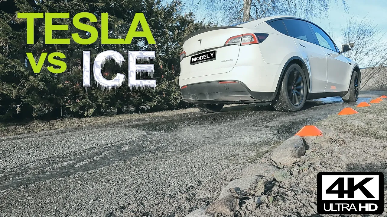 Tesla Model Y - RWD or AWD, how good is it on ice?