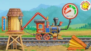 Vasútépítés munkagépekkel- railroad construction with heavy construction machines- Játékmesék Vasútépítés munkagépekkel- railroad construction with heavy construction machines- Játékmesék