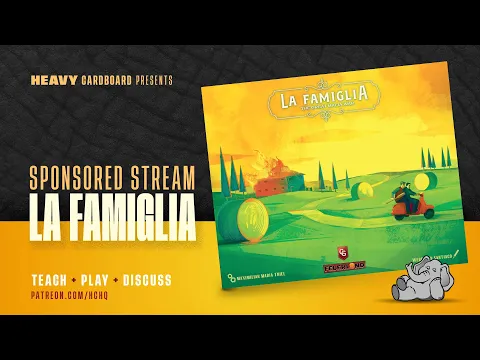La Famiglia - 4p Teaching & Play-through by Heavy Cardboard