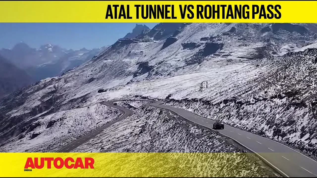 Atal Tunnel vs Rohtang Pass route ft. Audi Q8 & RS Q8 - Tunnel Vision | Feature | Autocar India