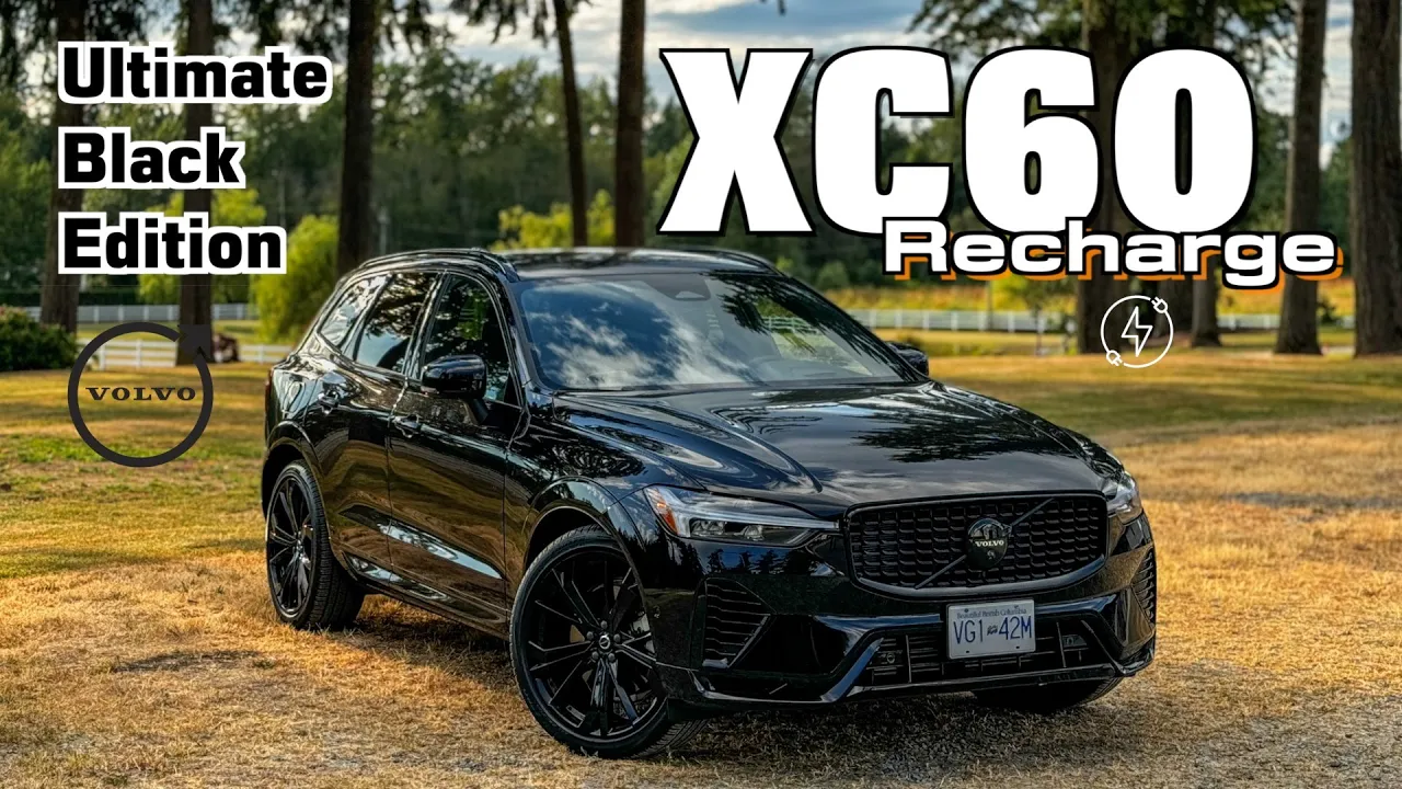 2024 Volvo XC60 T8 Recharge Ultimate Black Edition - Brawn and Beauty
