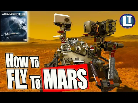 HOW Do YOU fly To MARS And Back In HIGH FRONTIER 4 ALL / How To Play / BEGINNER Tutorial Playthrough