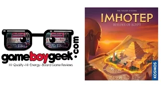 Imhotep Review with the Game Boy Geek