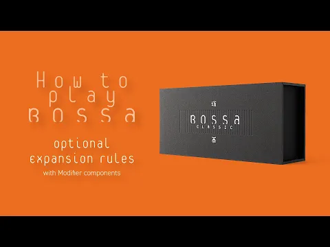 [2023 New Feature] How to Play Bossa: Optional Expansion Rules, board game
