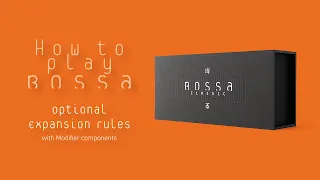 [2023 New Feature] How to Play Bossa: Optional Expansion Rules, board game