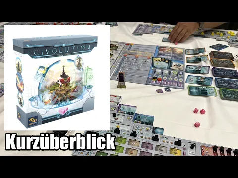 Civolution (Deep Print Games / Pegasus) - Kurzüberblick von der Berlin Con 2024 - Spiel24 Neuheit