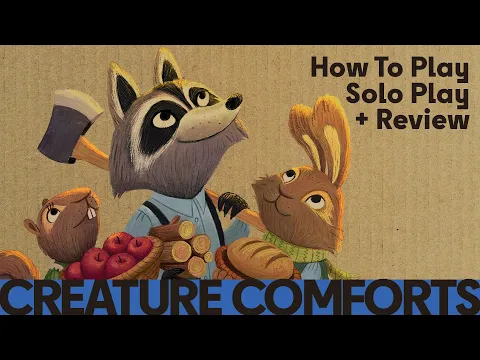 Creature Comforts - How to Play, Solo Playthrough & Review