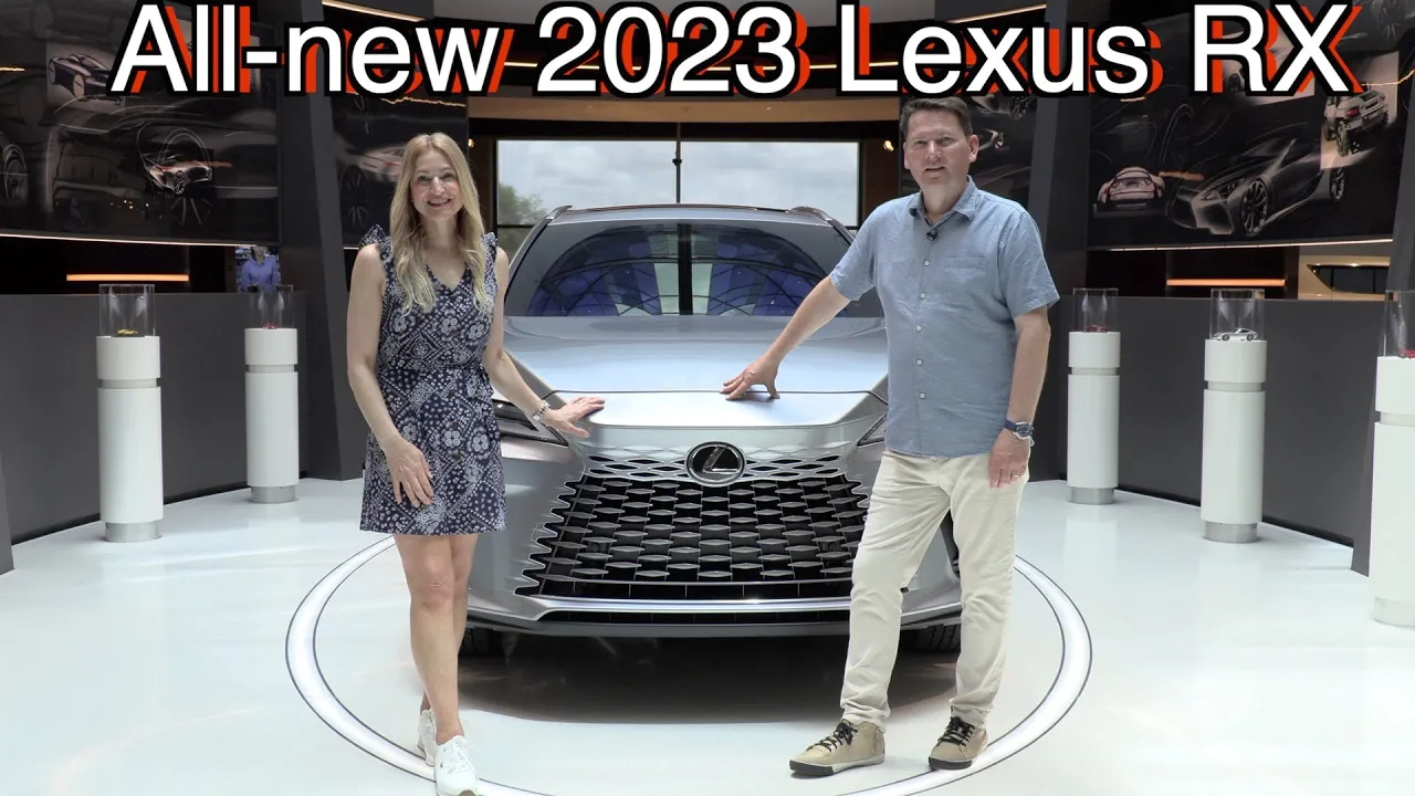 All-New 2023 Lexus RX first look // 3 electrified models!