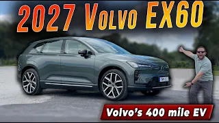 2026 Volvo EX60 Review | Faster & Cheaper Than the BMW iX3? Volvo's First Tesla Killer?