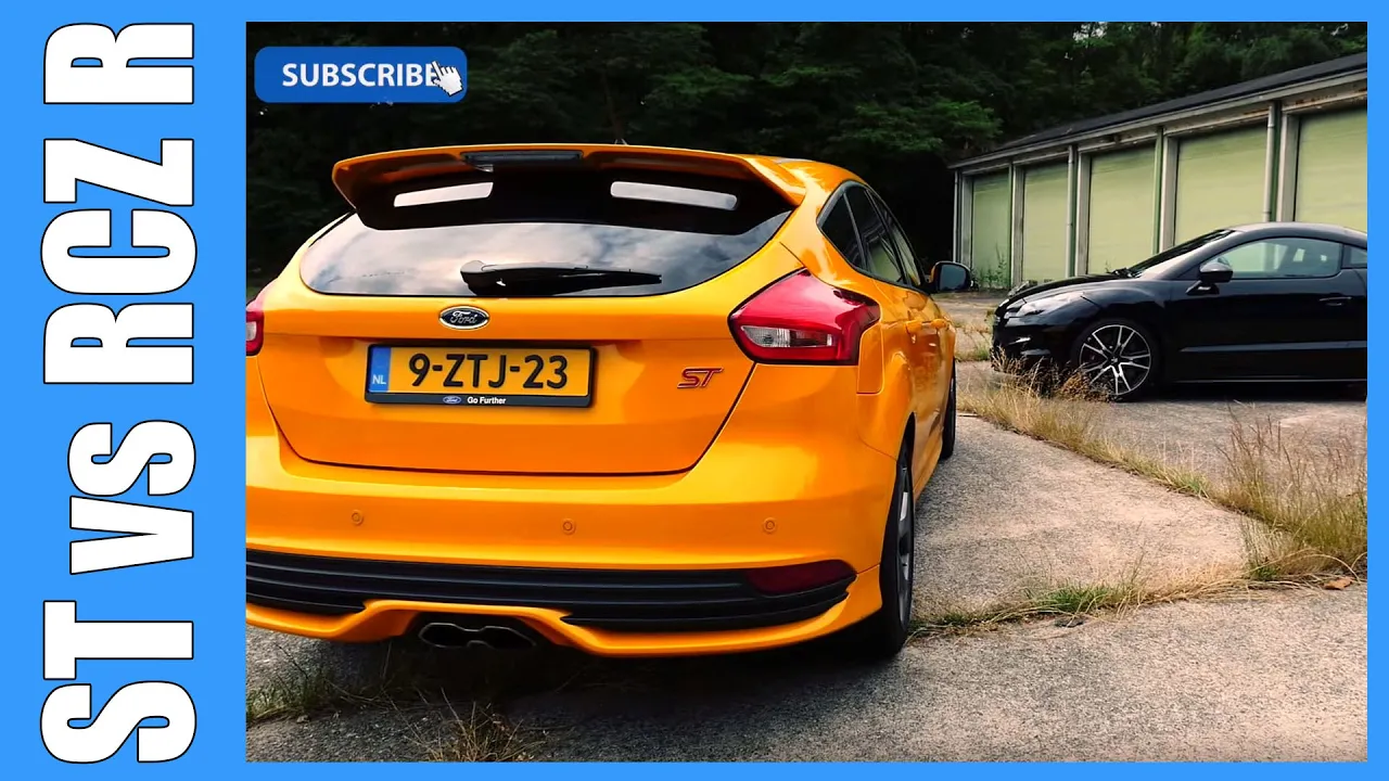Ford Focus ST vs Peugeot RCZ R Review | Head to Head (English Subtitles)