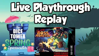 Super Boss Monster: Live Playthrough Replay
