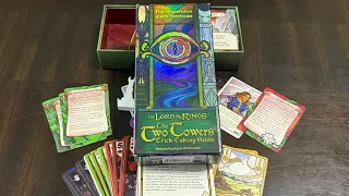 The Lord of the Rings The Two Towers Trick-Taking Game - Unbox