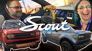Scout Motors EV truck & SUV: Software demo + EXCLUSIVE Interview! (CES 2025)