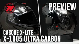 Casque Modulable X-Lite X-1005 Ultra Carbon Blanc-Violet - Garantie du prix  le plus bas