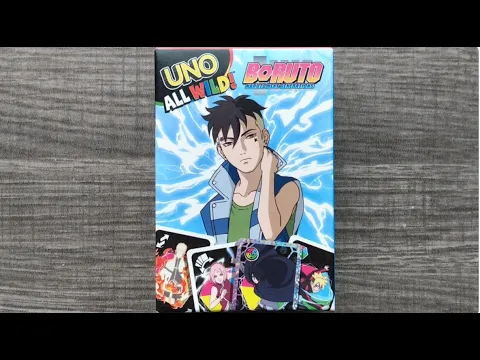 McDonald's UNO All Wild! Boruto Card Game 2026 McDonald’s Mini
