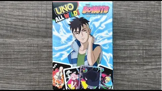 McDonald's UNO All Wild! Boruto Card Game 2026 McDonald’s Mini