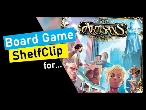 🌱ShelfClips: Artisans (Short Board Game Preview)