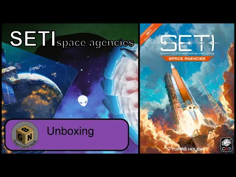 SETI: Space Agencies Expansion Unboxing | First Look & Impressions