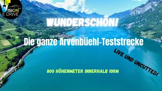 Unsere Teststrecke für die Höhenberechnung - Arvenbüel Uncut [Deutsch 4K] | Vision E Drive Nr.251