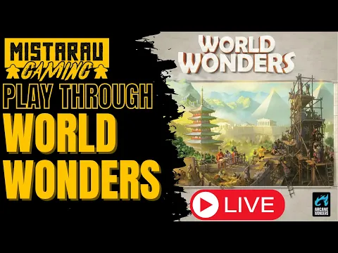 World Wonders | How To Play | Solo Playthrough | Mista Rau Gaming